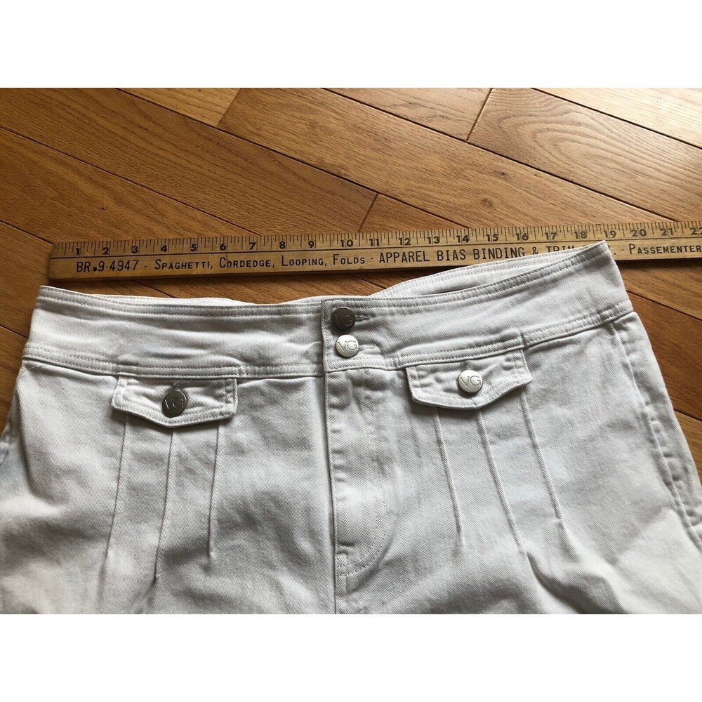 Victor Glemaud Target Womans Pants White Size16 Wide Legged - Picture 3 of 7